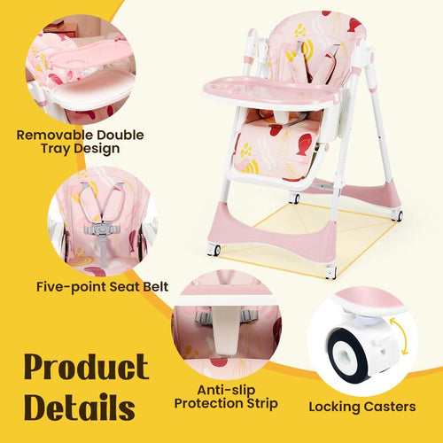 5-in-1 Baby High Chair & Rocking Chair Combo
