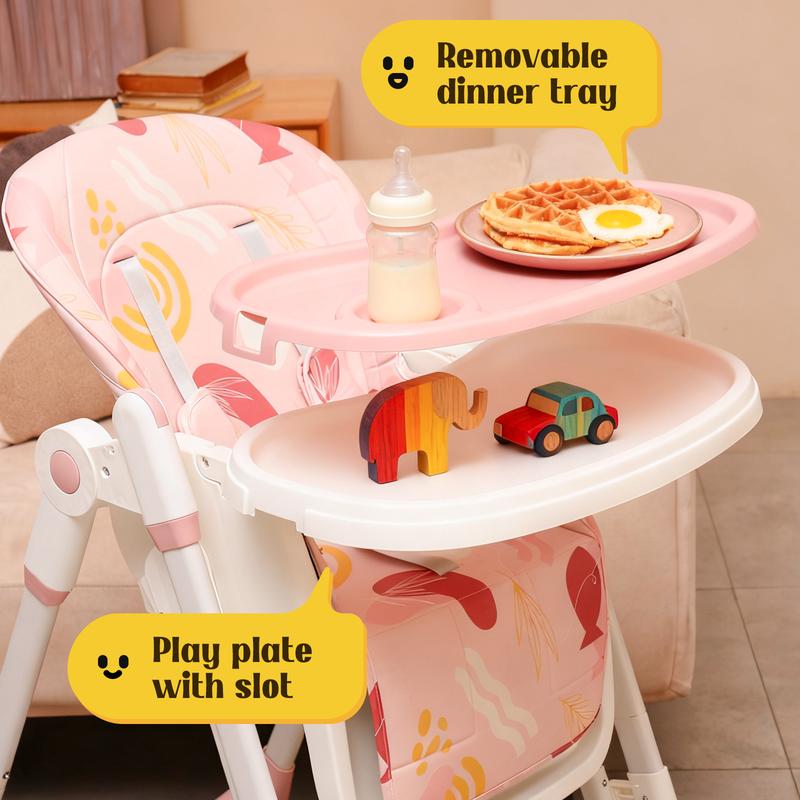 5-in-1 Baby High Chair & Rocking Chair Combo