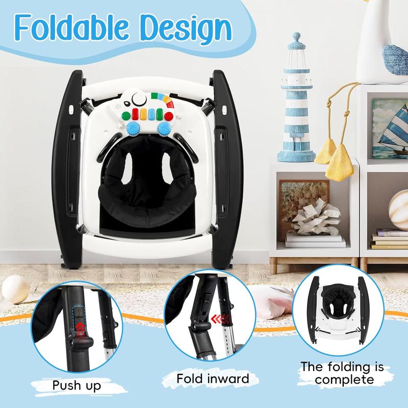 5-in-1 Baby Walker for Boys and Girls