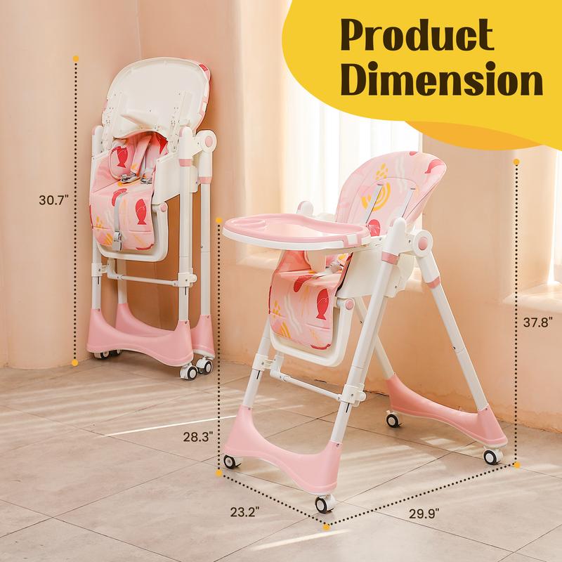 5-in-1 Baby High Chair & Rocking Chair Combo